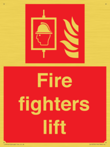 Fire fighters lift